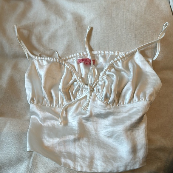 verge girl satin top - Picture 2 of 3